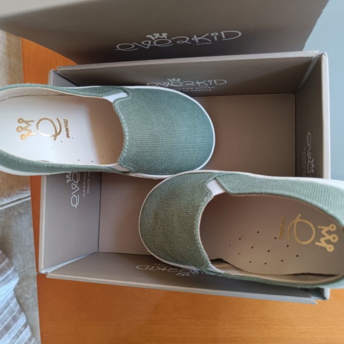 Ever Kid espadrilles size 27 new, green casual shoes