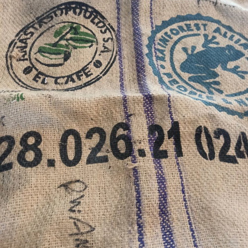 Coffee sack Rwanda used