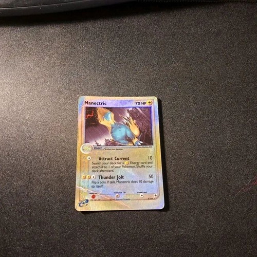 Manectric #9/109 Pokemon card used, glossy