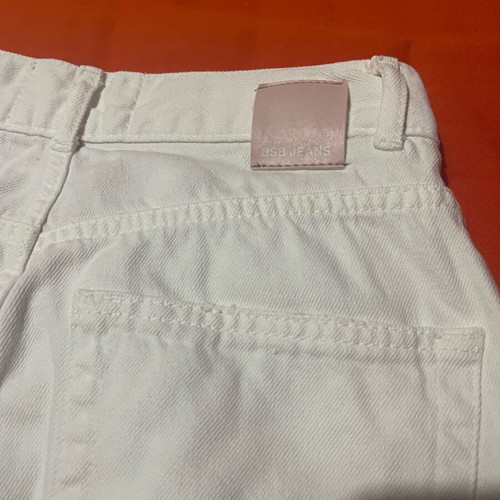 BSB denim bermuda shorts like new, size XS, white