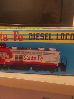 Train made in Japan like new with break and missing battery cover
