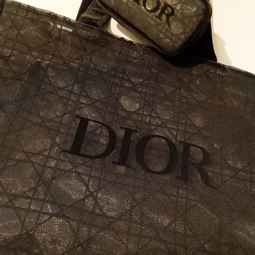 Dior Beauty Limited Edition Beach Set with Transparent Tote and Beauty Pouch