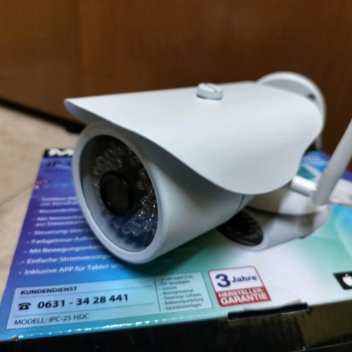 Maginon wifi ip camera new, metal durable