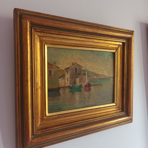 A. Pananidis painting 35x29 cm used