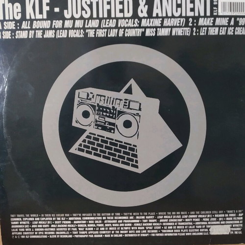 The KLF Justified And Ancient record used, electronic