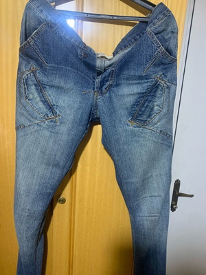 Τζιν ανδρικό μεταχειρισμένο, μέγεθος 34, μπλε