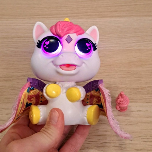 Furreal Airina the Unicorn unicorn like new, interactive color change toy