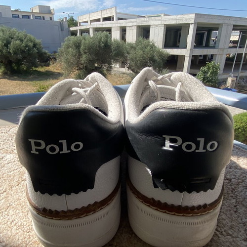 Ralph Lauren sneakers size 43 used, white