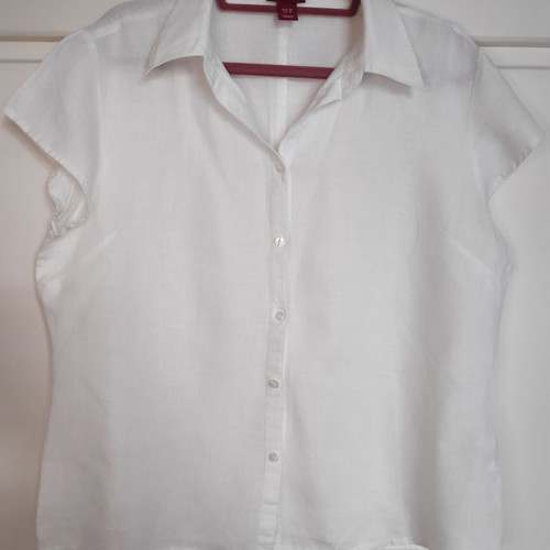 White linen shirt H&M XXXL
