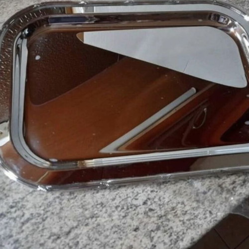 Decorative tray like new with mirror 36x26