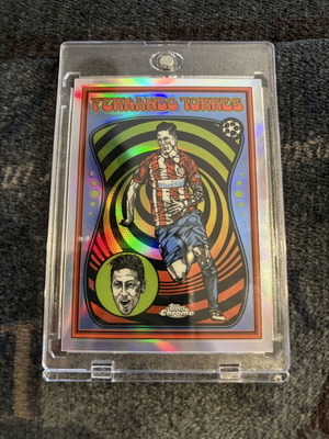 Fernando Torres Case Hit Topps Chrome Ultra Violet All-Stars card new