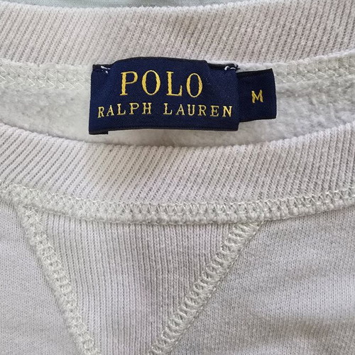 Polo Ralph Lauren hoodie, white, size M