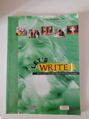 Let's Write 1 Grivas English book new, for level 1 essays
