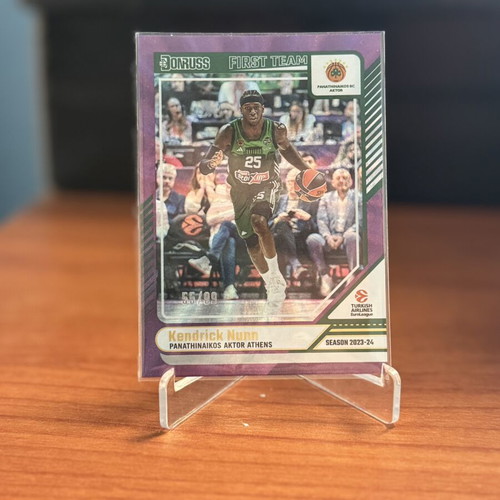 Panini EuroLeague Donruss Kendrick Nunn 24-25 card, Panathinaikos