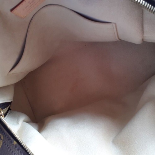 Louis Vuitton Manhattan PM bag new beige and brown leather canvas