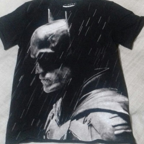 Sisley Batman T Shirt kids like new, black, size 128 cm