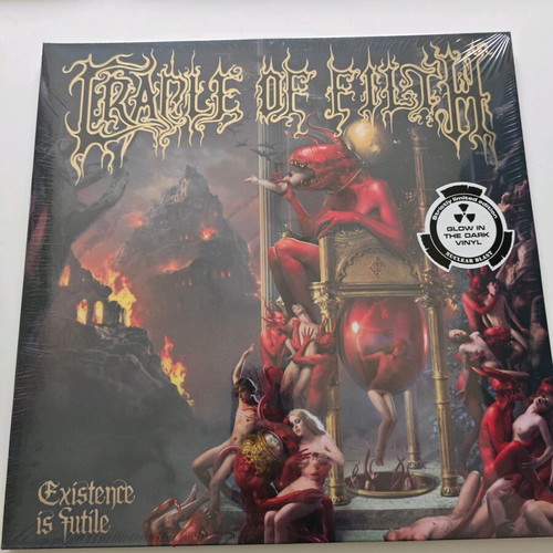 Cradle of Filth Existence Is Futile 2x Vinyl LP Καινούργιο, Glow in the Dark