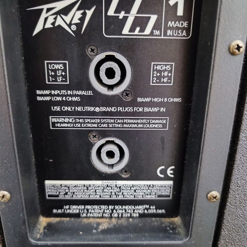 Peavey QW Sound System like new, 8500W RMS total power