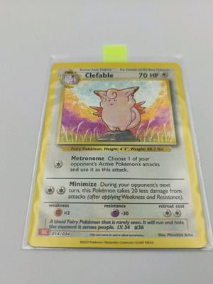 Clefable 014/034 CLC 2023 Pokemon Holo Classic new