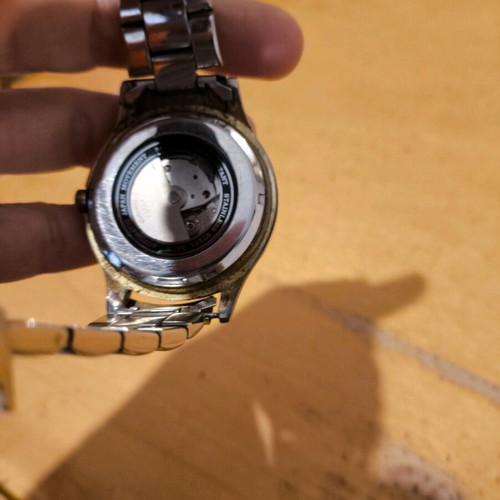 John Jbeili antique watch used, men's, silver