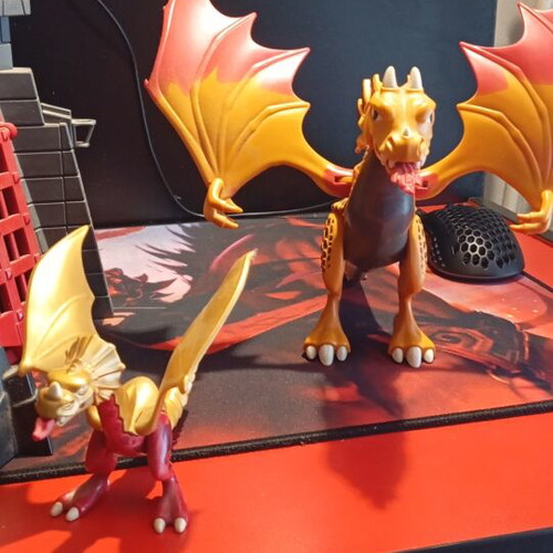 Playmobil Dragon Castle like new, ready assembled