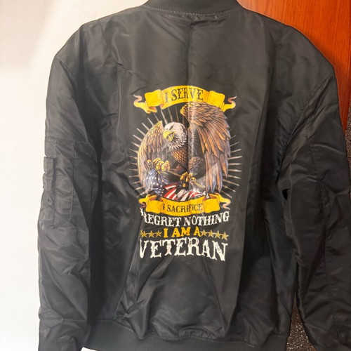 Men's black jacket like new