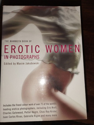 The Mammoth Book of Erotic Women in Photographs hardcover like new, English