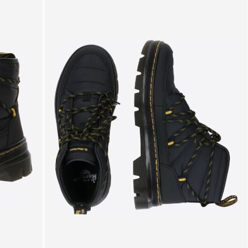 Dr. Martens Combs Padded Casual Boots size 42 new black