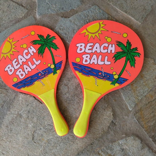 Beach rackets for kids pack of 5 with ball like new