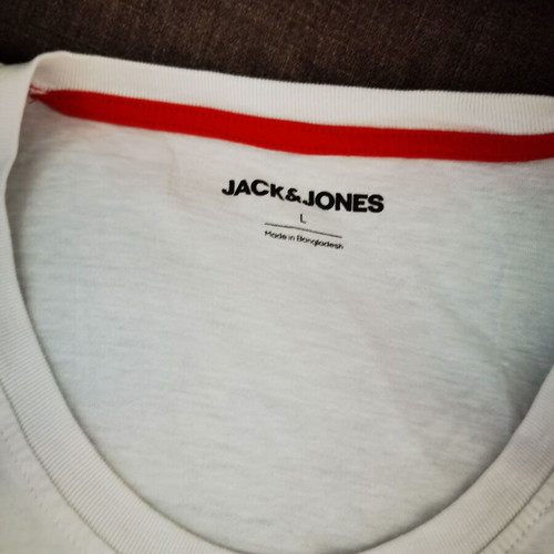 Jack and Jones men's sleeveless shirt like new, white, slim fit