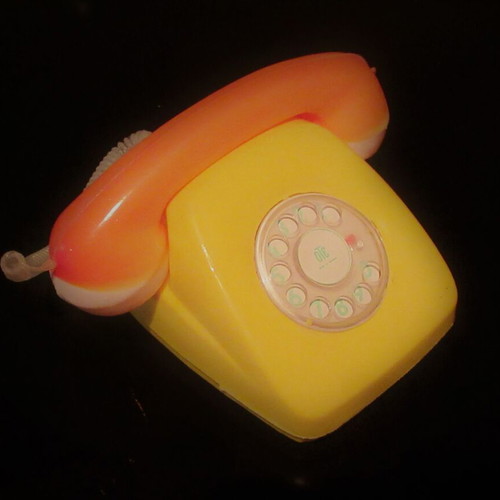 Greek Plastic Toy Telephone OTE 70s like new