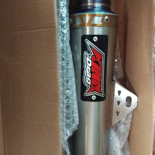 King Drag 51mm motorcycle exhaust with springs