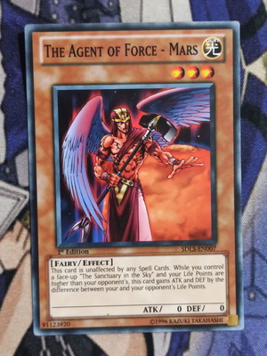 The Agent Of Force Mars Effect Monster κάρτα σαν καινούργιο