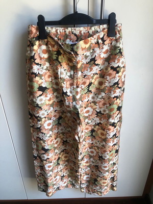 Ζυπ κυλοτ εμπριμε Mango μέγεθος M με λάστιχο και τσέπες