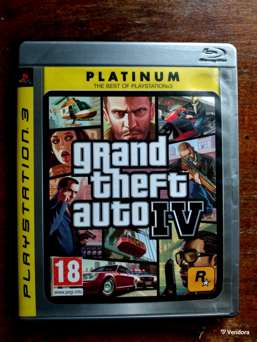 GTA 4 PLATINUM EDITION PS3 - € 8,00 - Vendora