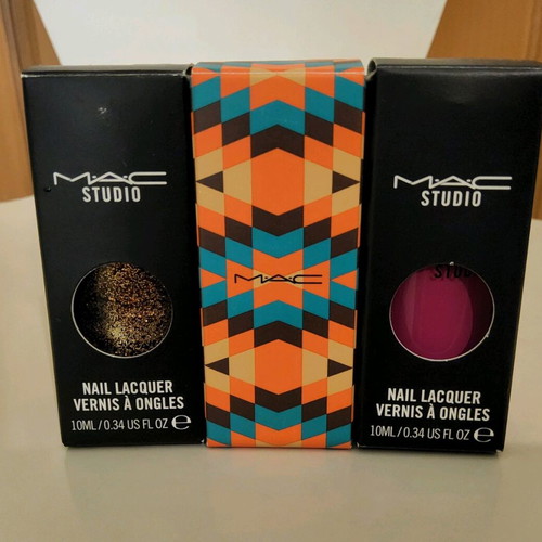 MAC nail polishes new, 3 colors