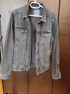 Anti Blue denim jacket like new, gray, relaxed fit unisex
