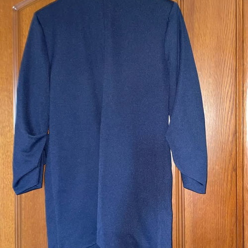 Noobass navy blue blazer with short sleeves, like new, one size