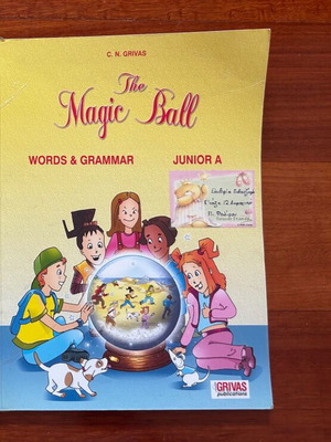 The Magic Ball used, with notes