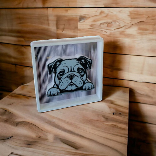 Table decor French Bulldog 3d printed new
