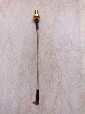GSM antenna cable Coaxial SMA female to MMCX male RG-178 10cm new
