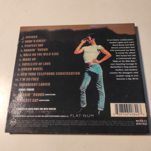 Lou Reed Transformer CD like new, rock