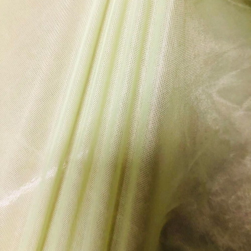 Light elastic lining fabric green 103x147 cm new