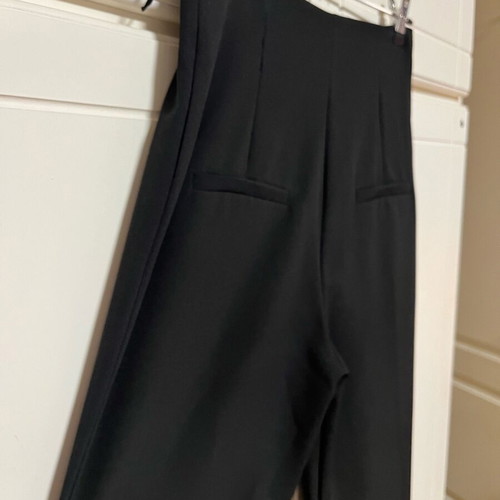 Office pants new, black, size M, straight cut