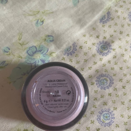 Makeup for ever eyeshadow used, purple