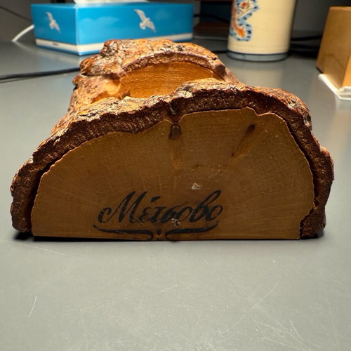 Wooden ashtray from Metsovo like new
