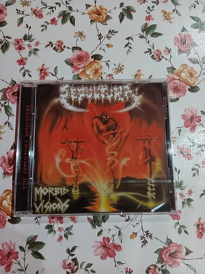 Sepultura Morbid Visions CD καινούργιο, metal επανέκδοση από Roadrunner Records