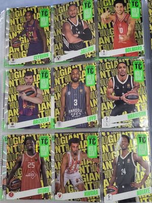 Panini Top Class Euroleague 2025-26 πακέτο 9 κάρτες holo, καινούργιο