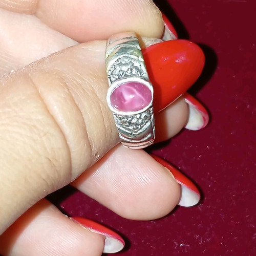 Silver ring 925 new, size 59, 19mm diameter