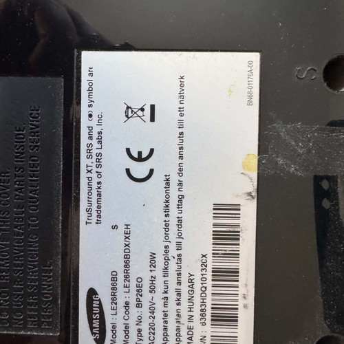 Samsung LE26R86BD TV 26 inch HD Ready LCD with decoder like new